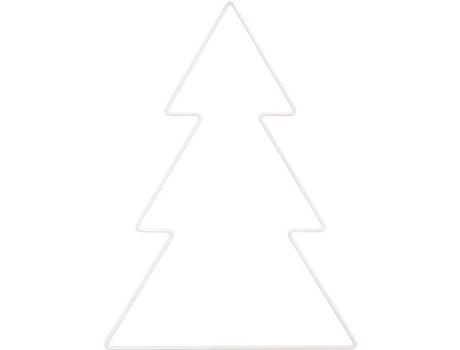 Adorno de Navidad RICO DESIGN árbol metalizado