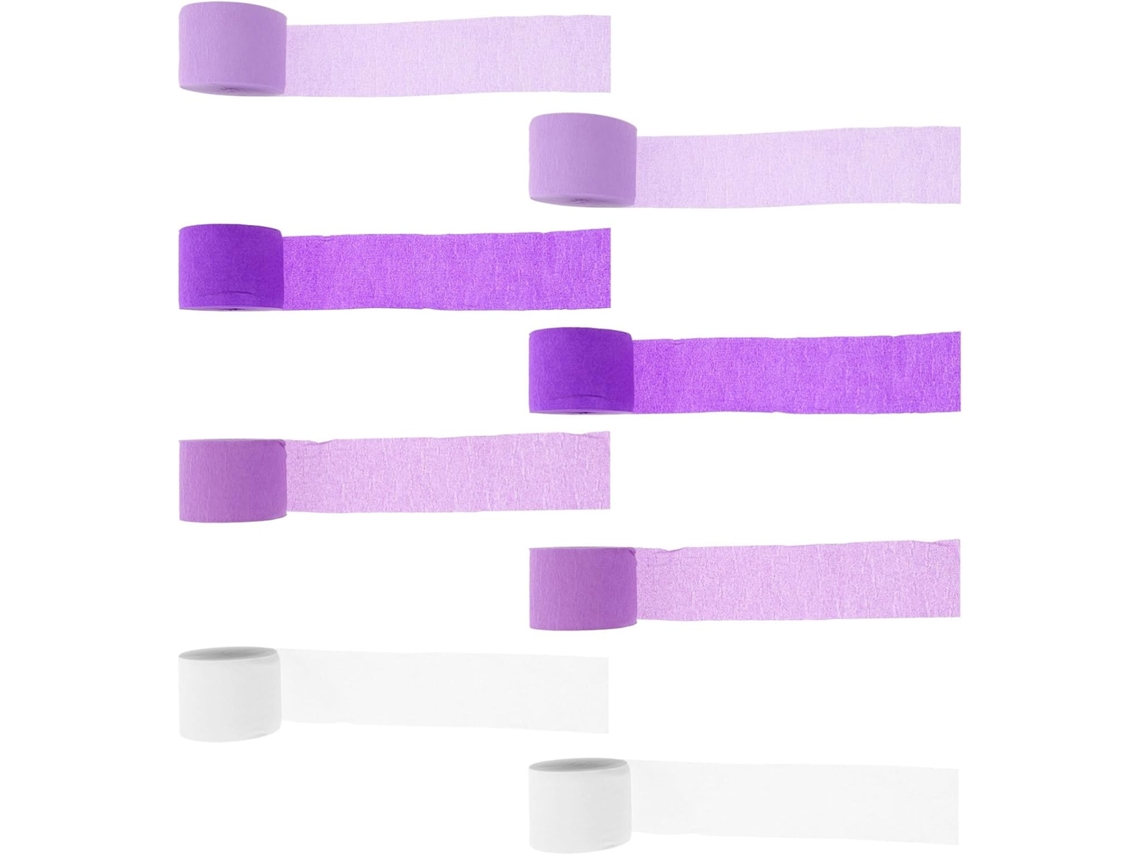 Rollos De Papel Crepé Decorativo Para Fiestas, Cumpleaños Y Bodas.