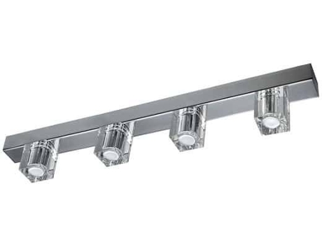 Aplique CRISTALRECORD Hydros 43-604-01-001 (Plateado - G9 - 40 W - Metal)