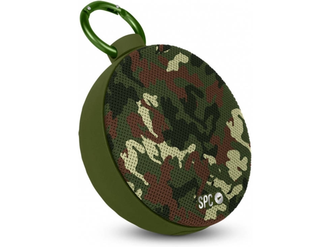 Altavoz Bluetooth SPC Up Camuflaje (Verde - 5 W - Autonomía: hasta 7 h - Alcance: hasta 10 m)