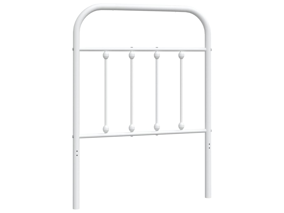Cabecero de repuesto 75 cm Metal Blanco MAISON EXCLUSIVE