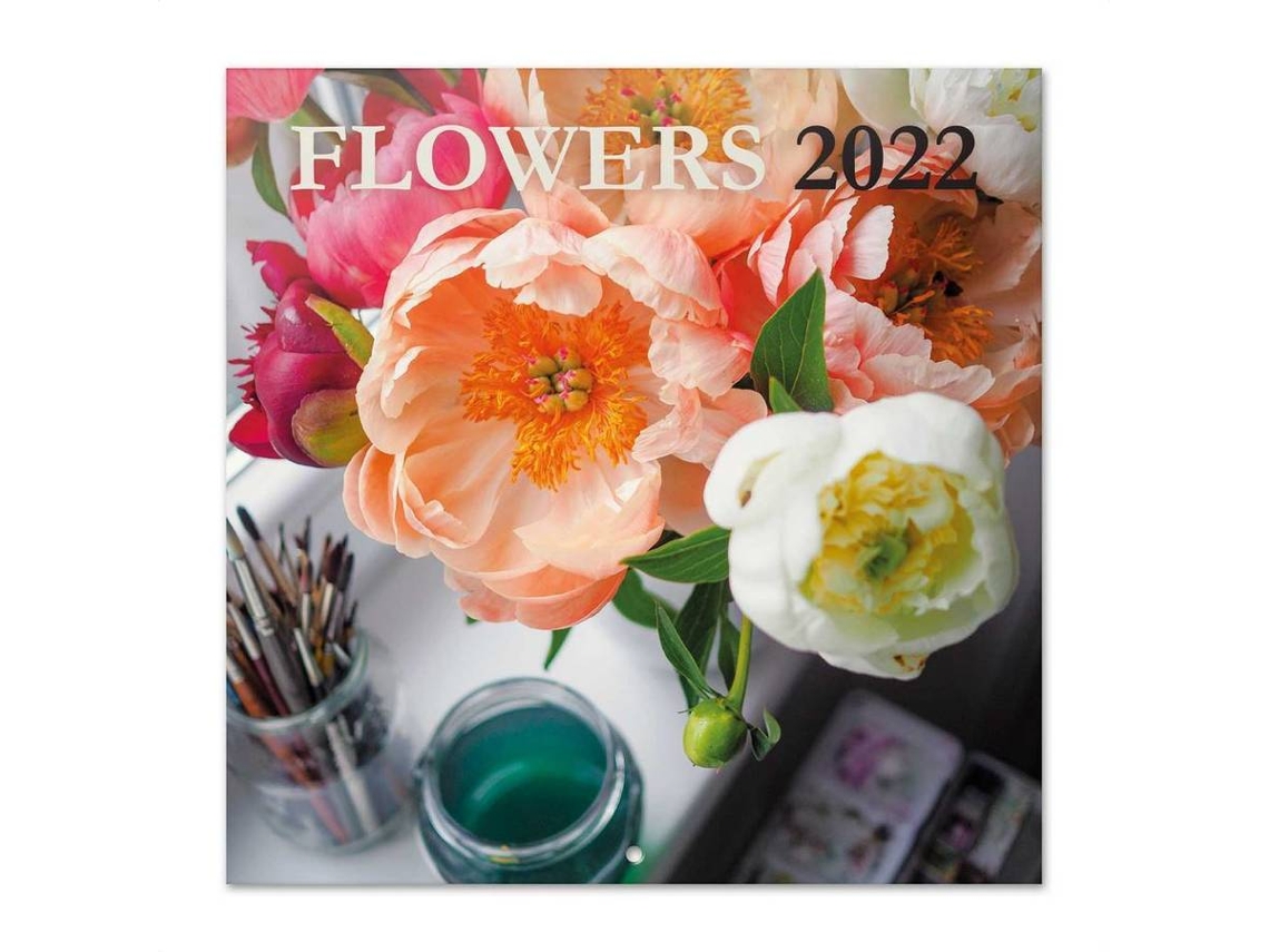 Calendario ERIK EDITORES 2022 30X30 Flowers
