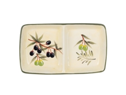 Cuenco SIGNES GRIMALT Olive Dolomita 19,5x4x33 cm