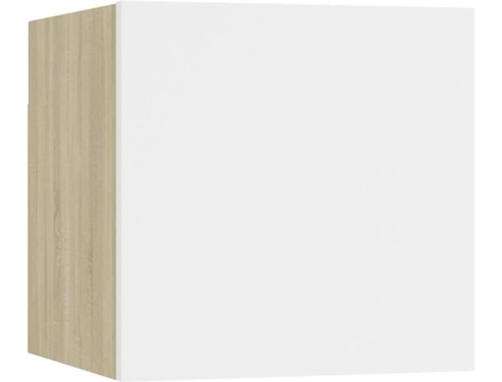 Mueble para la televisión VIDAXL Blanco Madera contrachapada (30.5x30x30 cm)
