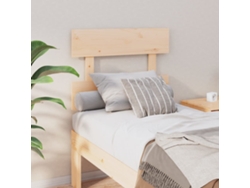 Cabecero De Cama Madera Maciza De Pino 78,5x3x81 Cm