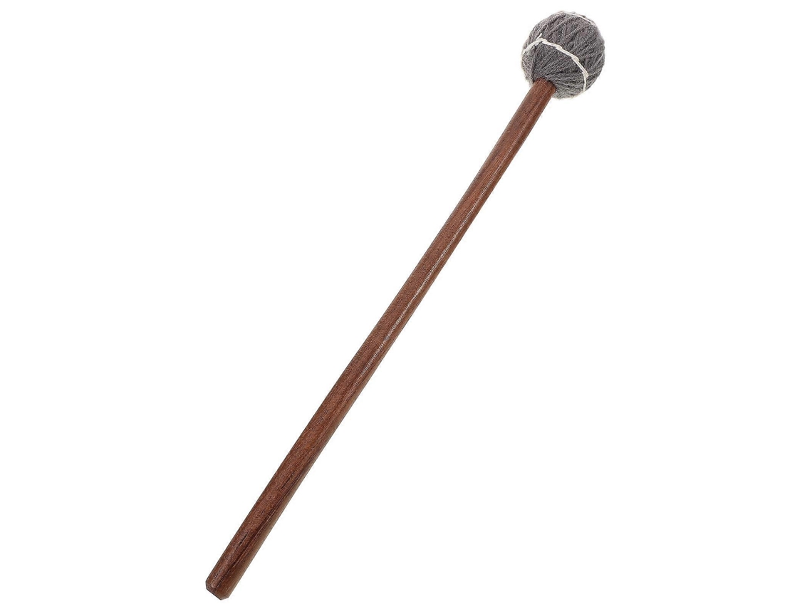 Martillo Para Cuenco Cantante De Lana Trenzada Con Cabeza De Bola, Bastón De Gongo Para Cuenco Cantante Webake