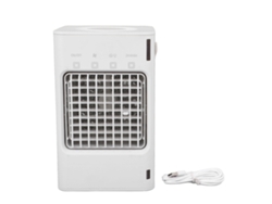 Aire acondicionado portátil USB con 6 velocidades y refrigeración por agua.
