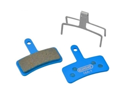 Par de pastillas de freno orgánicas para bicicleta Elvedes Tektro Dorado (E-bike)