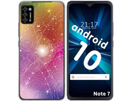 Carcasa Cubot Note 7 TUMUNDOSMARTPHONE Abstracto Multicolor