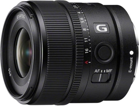 Objetivo SONY E SEL15F14G (Negro - Encaje: Sony E - Apertura: f/1.4 - f/15)