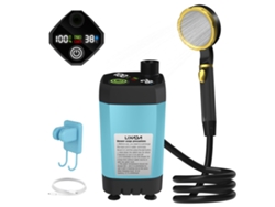 Bomba De Ducha Portátil Para Camping Con Pantalla Digital Inteligente: Kit De Ducha Para Exteriores Para Camping Y Caravanas.