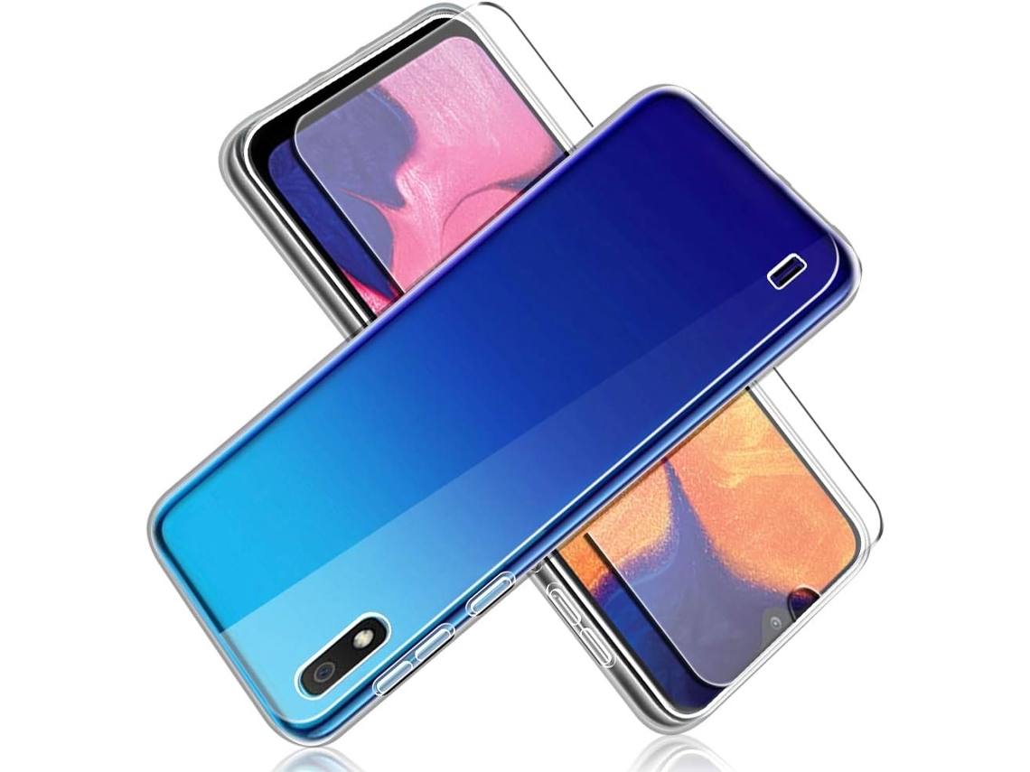 Protector de Pantalla Coberto Proteção Total para Samsung Galaxy A12 HONGWE. Vidrio Transparente