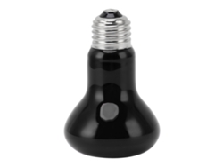 Lámpara de calor E27 para reptiles 110-120v negra