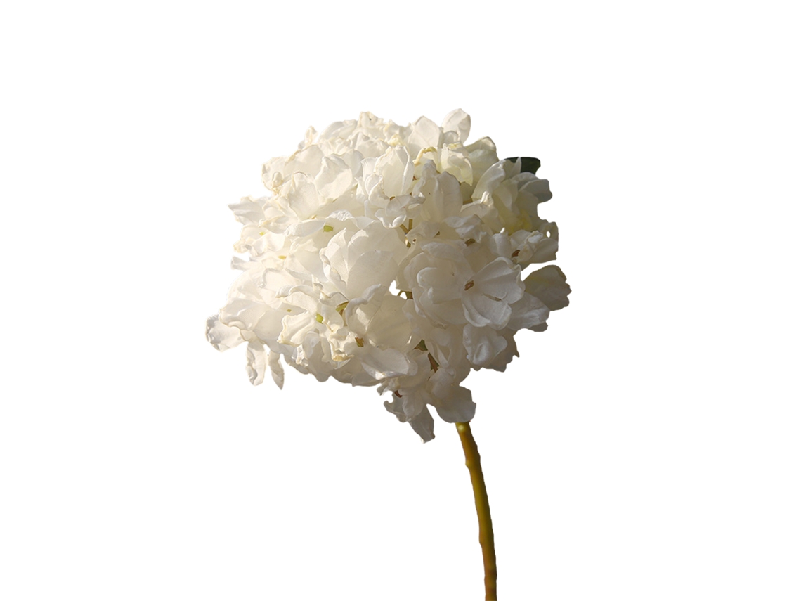 Rama de hortensia artificial, estilo vintage, rosa púrpura