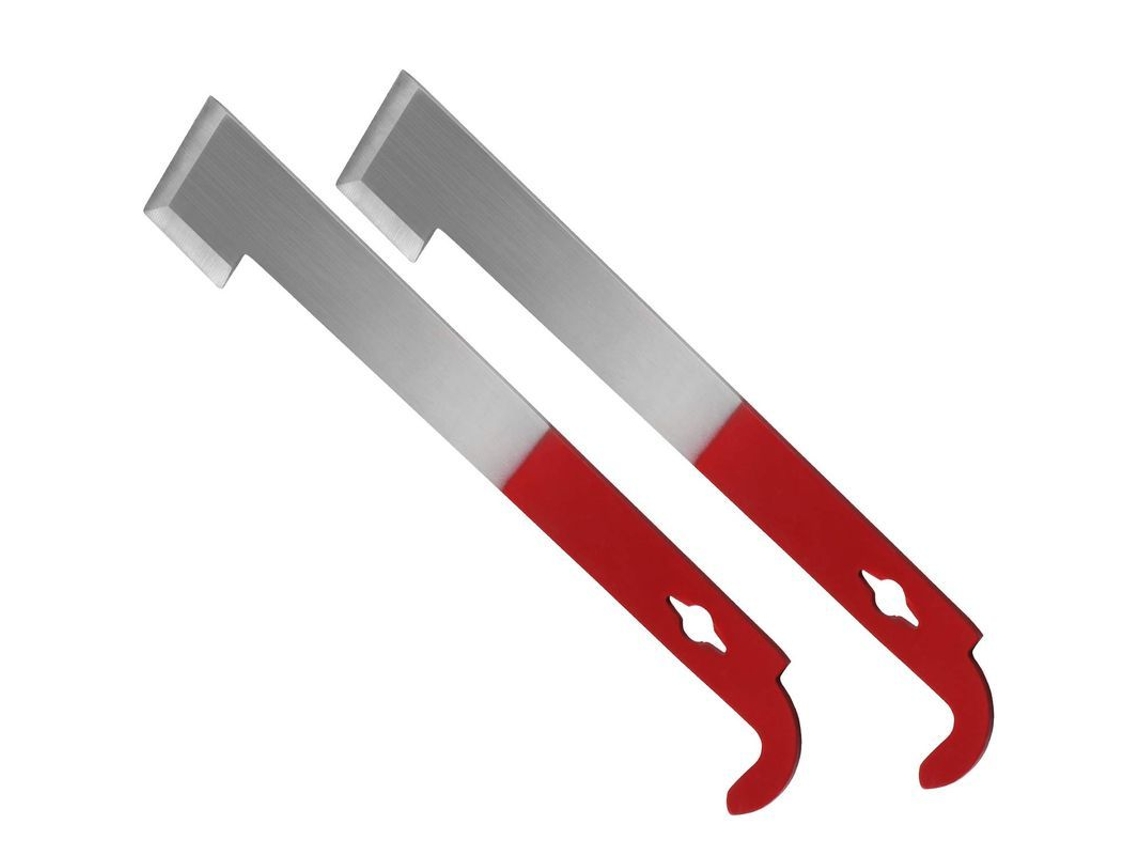 Herramienta De Colmena De Acero Inoxidable J Hook Y Scraper Para Apicultura 2 Piezas