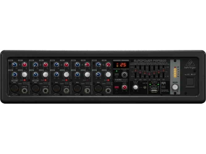 Mesa de mezclas BEHRINGER PMP550M (Canales: 5)