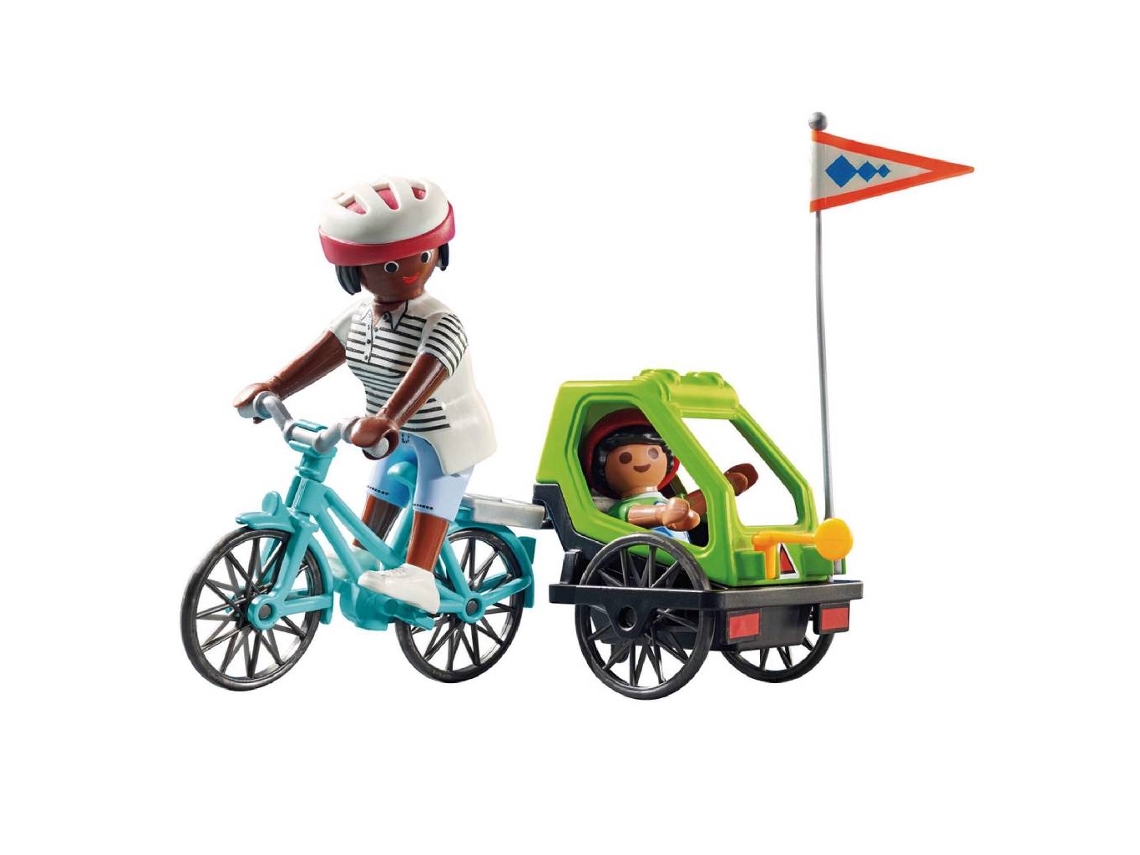 PLAYMOBIL Special Plus Excursion En Bicicleta (Edad Mínima Recomendada: 4 años - 14 Piezas)