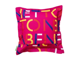 Almohada Decorativa BENETTON (Rosa - Algodón - 40 x 40 cm)