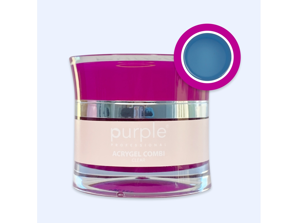 Acrygel Combi Transparente Morado