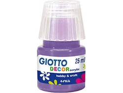 Pintura para Carteles Líquido GIOTTO Decor Acrílico Violeta (25ml)