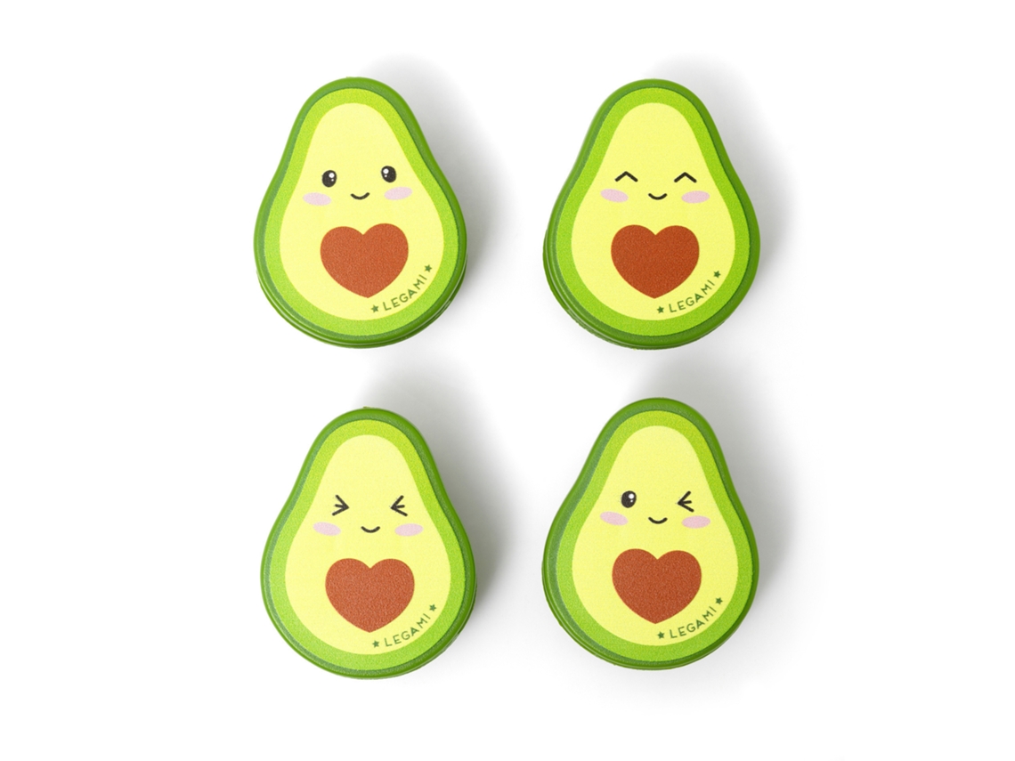 Juego de 4 Clips para Bolsas - Aguacate