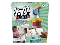 Juego Educativo HASBRO Jenga Maker (Edad Mínima: 8 Años - 26,7 x 4,1 x 22,9 cm)