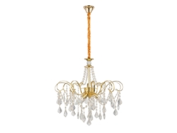 TOOLIGHT Swe081 cp Lámpara Colgante Oro 60cm
