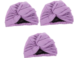 Juego de 3 pañuelos: gorro para dormir durante la quimioterapia, pañuelo para mujer.