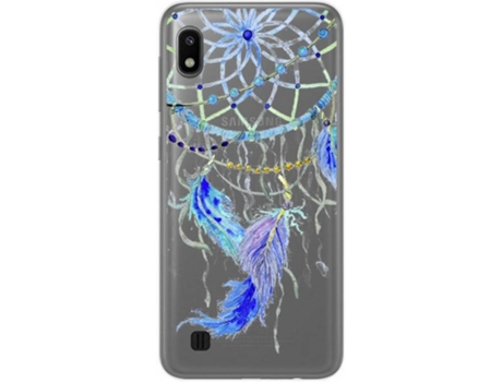 Carcasa Samsung Galaxy A10 TUMUNDOSMARTPHONE Plumas Multicolor
