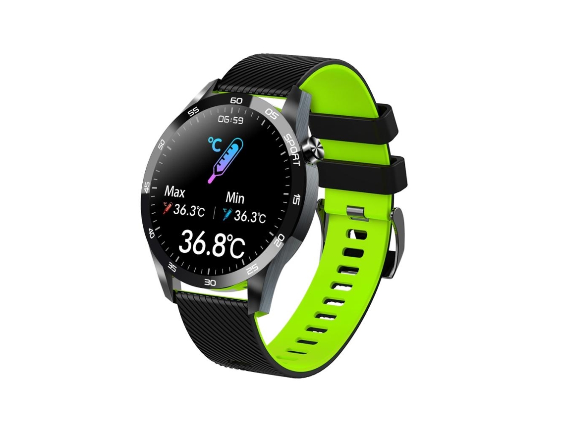 Pulsera de fitness F22L con monitor de ritmo cardíaco, resistente al agua y al desgaste, rastreador de sueño inteligente para correr, nadar y jugar al tenis.