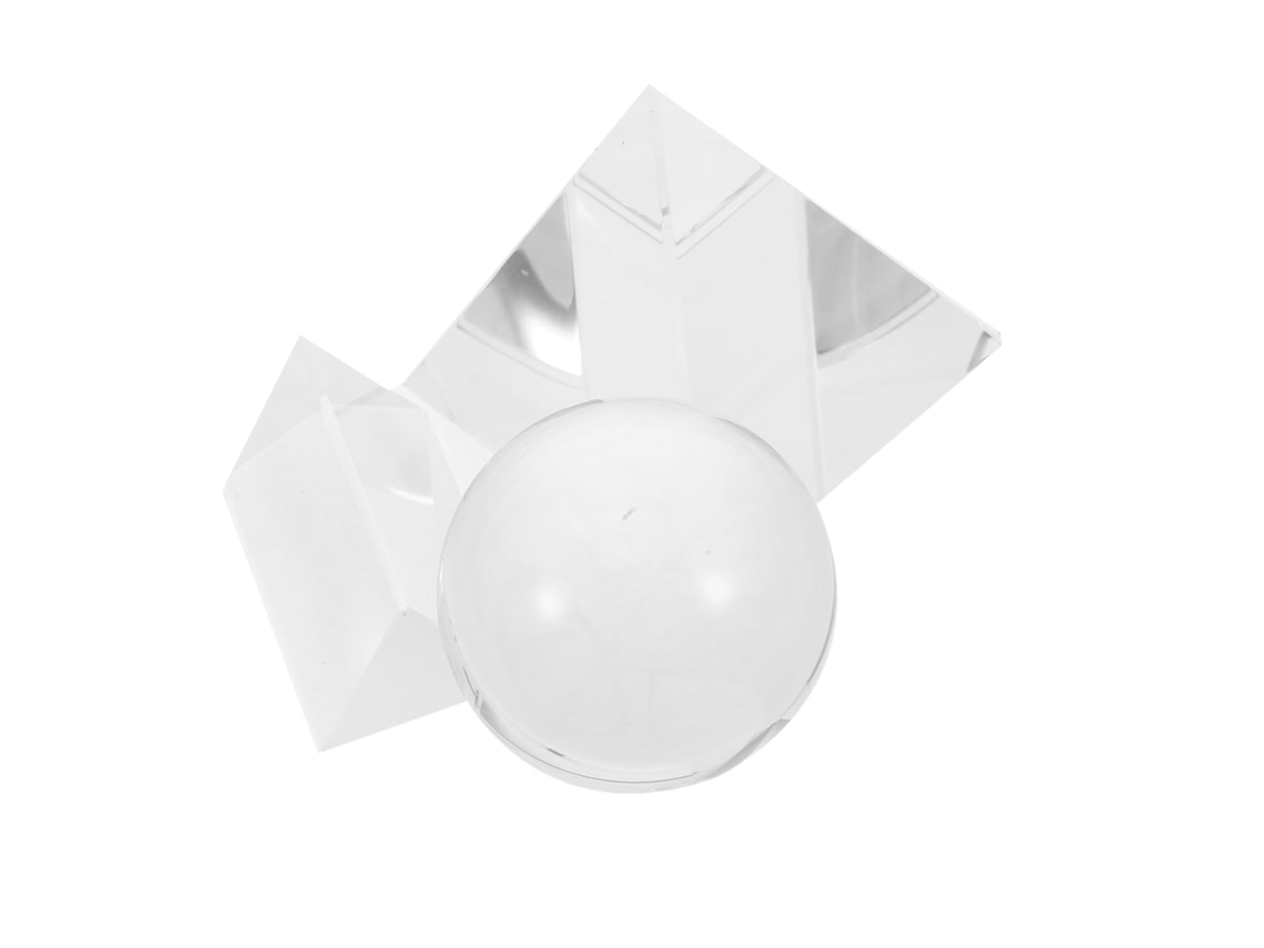 Kit Óptico Y Triangular De 3 Piezas Para Experimentos Científicos