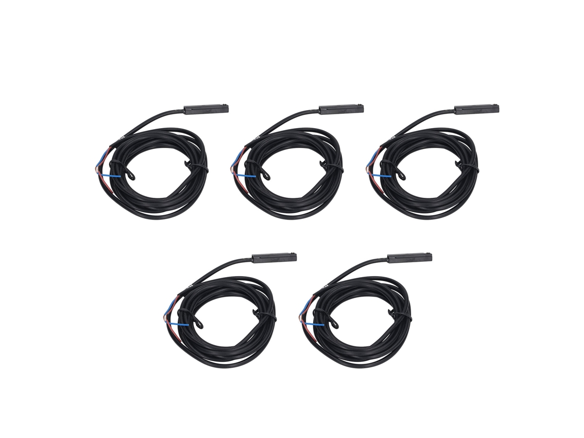 2026velora-5 Piezas Sensor De Proximidad Magnético De Alta Frecuencia 2 Hilos Normalmente Abierto Ac Dc 5‑240v 100ma