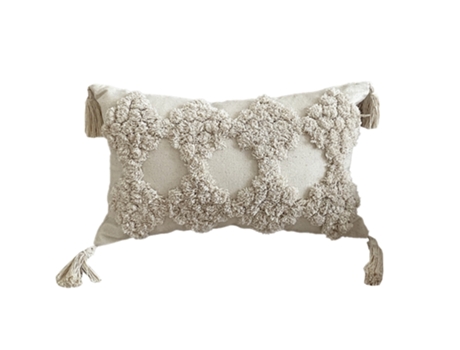 Funda De Almohada Adornada - Almohada Lumbar De Diamante Pequeño - Cómoda Y Suave JEIIBRZUI