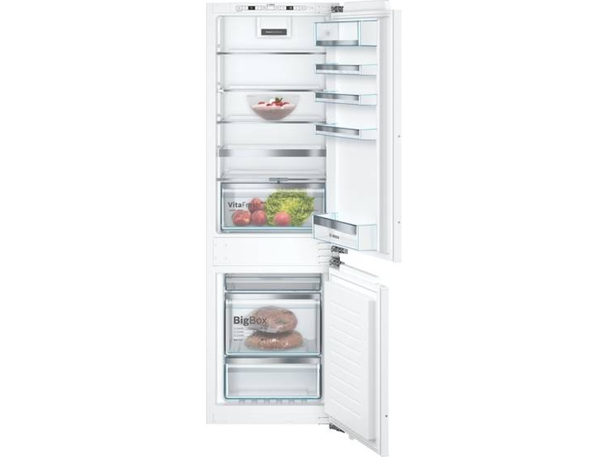 Frigorífico Combi Integrable BOSCH KIN86AFF0 (No Frost - 177 cm - 255 L - Blanco)