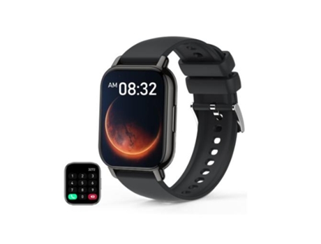 Reloj inteligente para hombres, 1.85''HD LCD Bluetooth Smartwatch para Android y iOSnegro VEANXIN