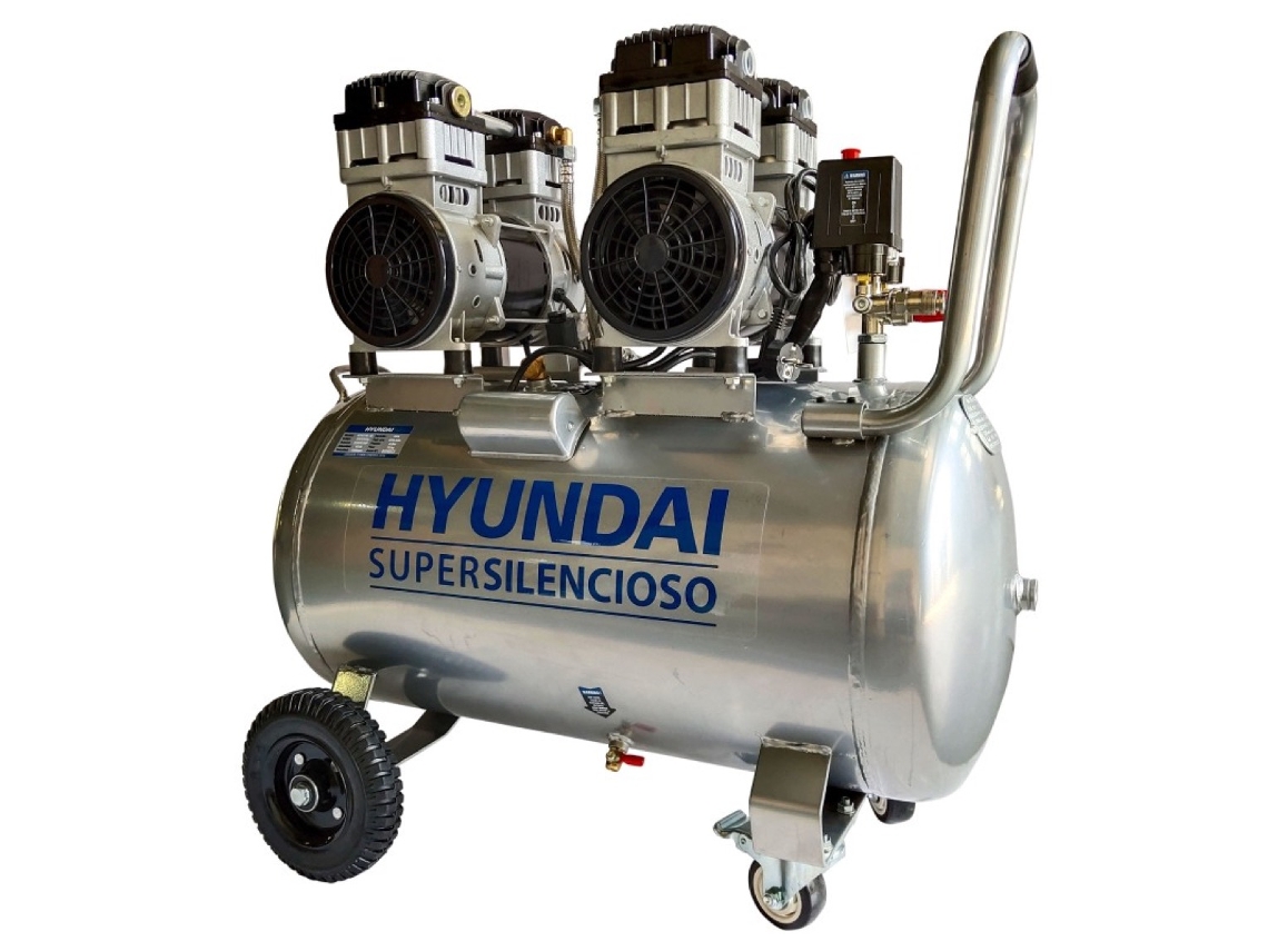 Hyundai HYAC100-3S Compresor Silencioso 100 litros HYUNDAI