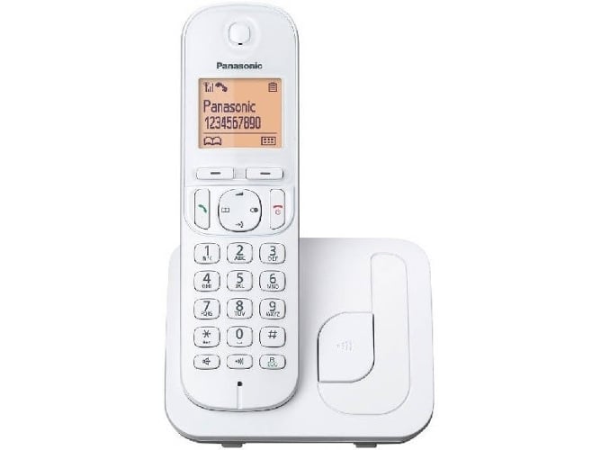 Teléfono Fijo PANASONIC KX-TGC210 Negro