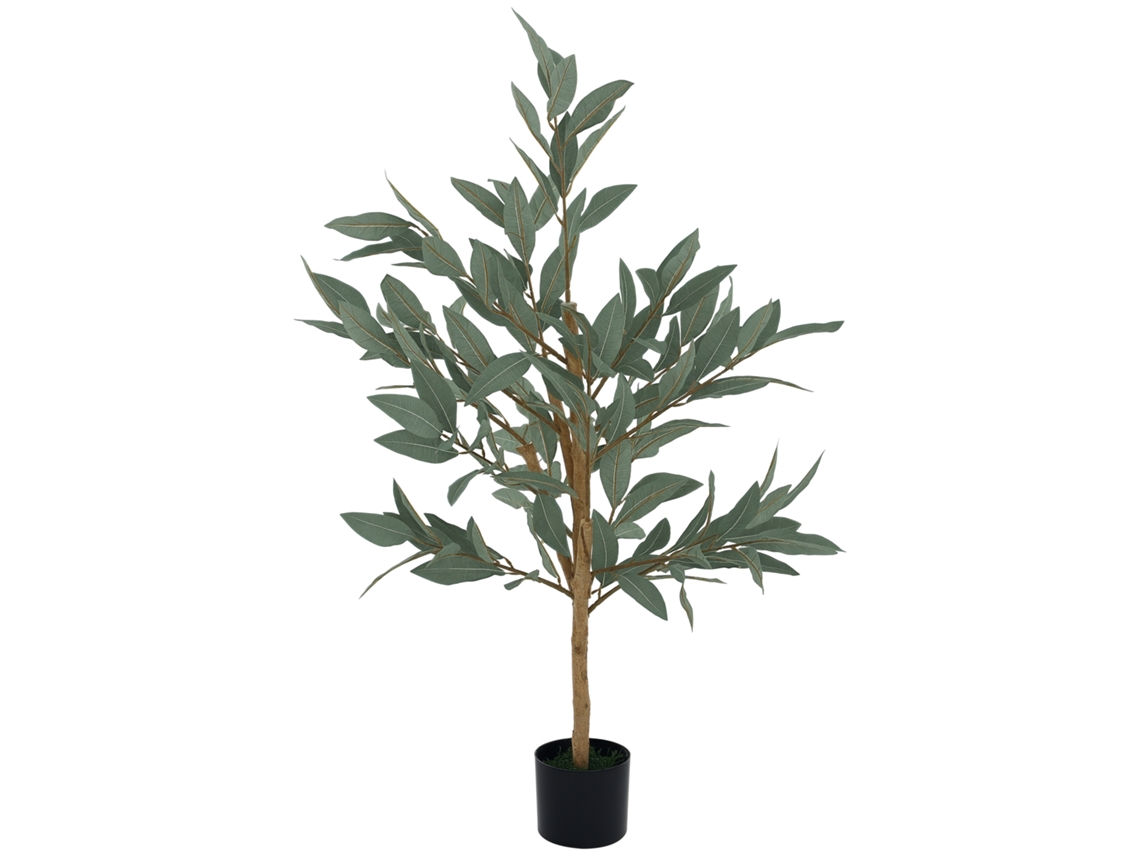 Planta Artificial De Louro 120 Cm Planta Artificial Decorativa Grande Decoração Para Casa Escritório Varanda Quarto Verde