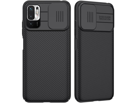 Funda Xiaomi Redmi Note 10 5G NILLKIN Camshield (Negro)
