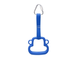 Anillas De Gimnasia Infantil, Estilo Mono, Con Cuerda De Suspensión, Equipo De Escalada Infantil, Color Azul.