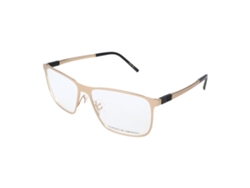 Montura de gafas unisex Porsche Design P8276-b (metal - Dorado - 145 mm - Ø 57 mm)