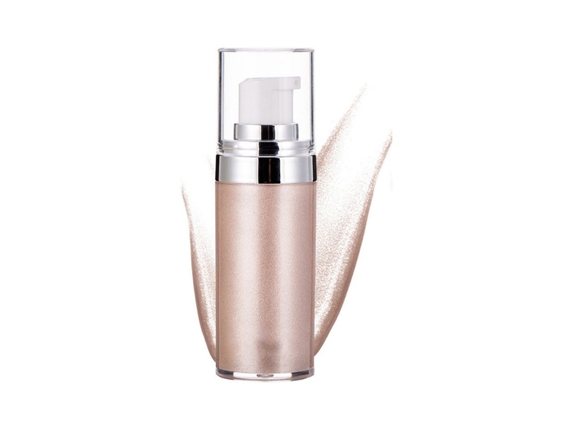 Crema iluminadora para rostro y cuerpo con brillo, textura suave y larga duración, ideal para maquillaje diario y ocasiones especiales.