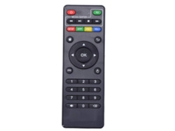 Reemplazo del controlador de control remoto de TV Box, adecuado para Android x96 / x96 Mini / x96w, distancia de control de hasta 10 m / 33 pies (negro)