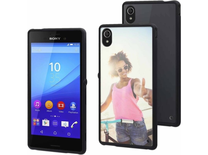 Funda MUVIT MFX Sony Xperia M4 Aqua Transparente