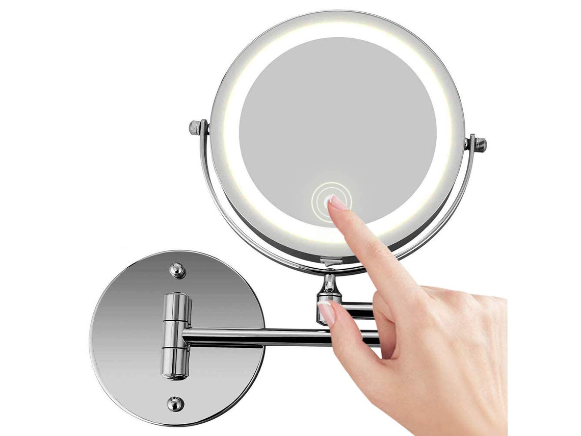 KOFIHETY Espelho de Parede LED 10X (360°)