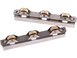 1 Polea Para Puerta Corredera De Cristal 8/ Acero Inoxidable Baño Tienda Armario () 10 Mm 8 Mm, Duradero