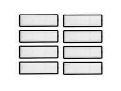 8 filtros HEPA lavables compatibles con Dreame S10 S10 Pro Robot.