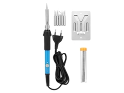 Kit De Estación De Soldadura Eléctrica Portátil De 60 W Con Ajuste De Temperatura De 200 A 450 °c.