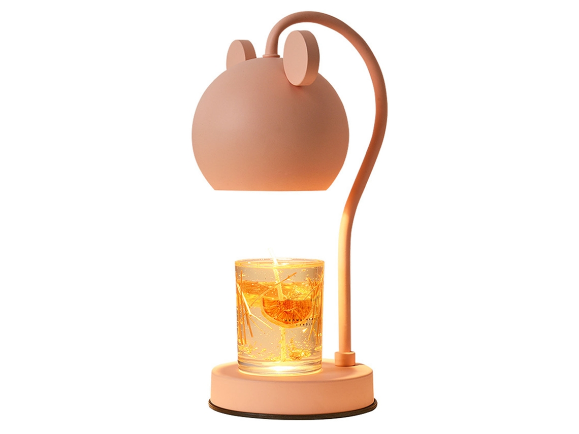 2026-lámpara Calientevelas Aromática Regulable Moderna Bonita Eléctrica Para Oficina Enchufe Eu Rosa