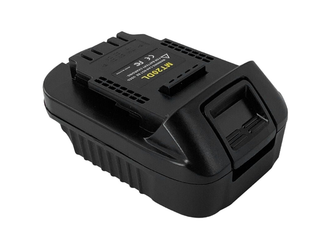 Convertidor Adaptador De Batería, Diseño Compacto Profesional Para Mayor Duración De La Batería Y Protección Contra Cortocircuitos, Material Abs Pc De